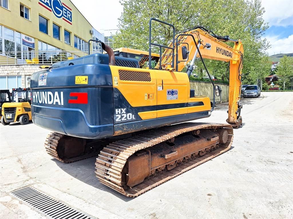 Hyundai HX220L Lánctalpas kotrók