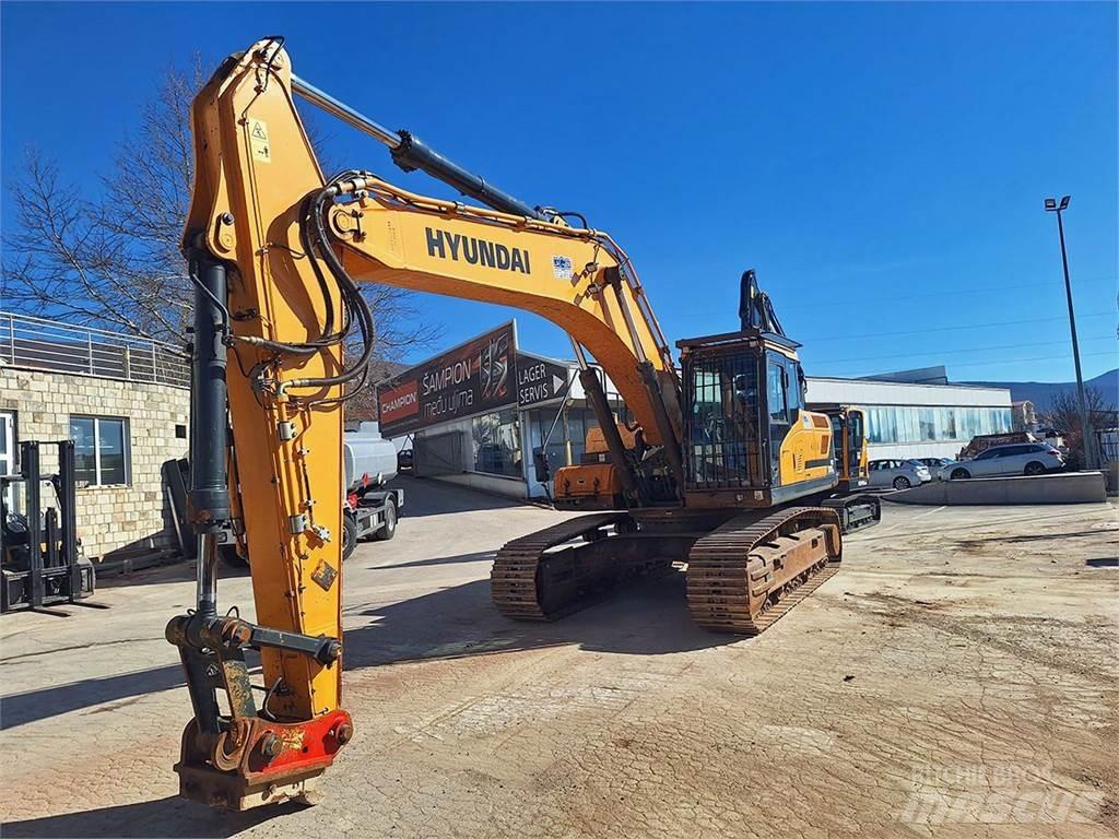 Hyundai HX300NL Lánctalpas kotrók