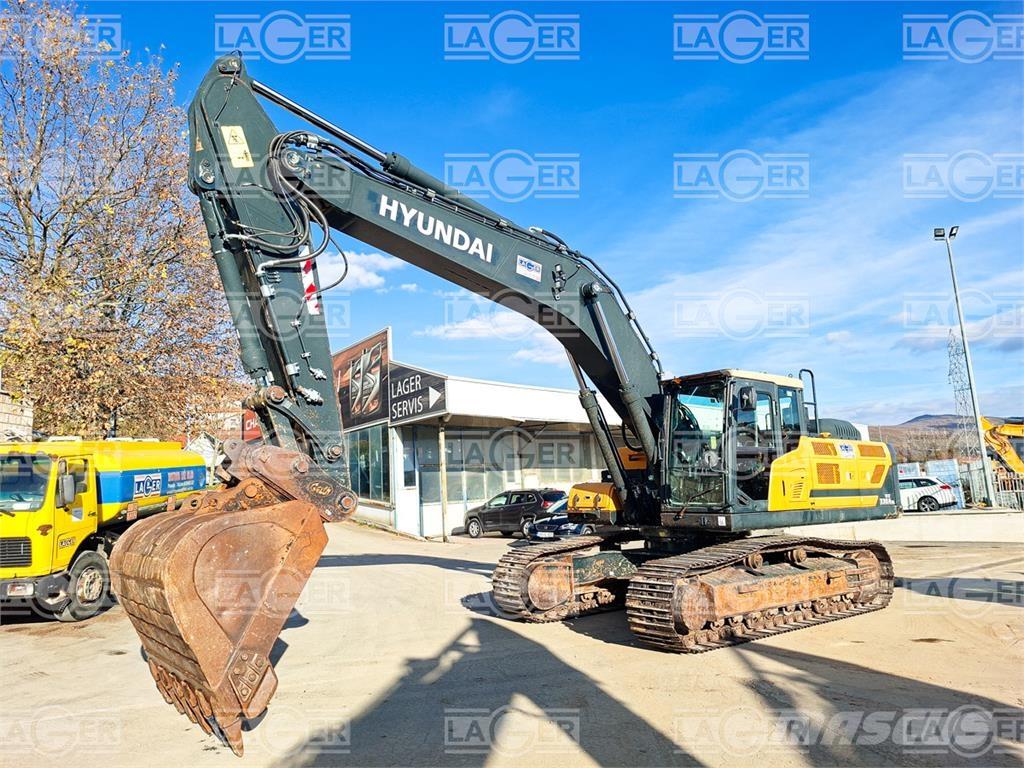 Hyundai HX330ANL Lánctalpas kotrók