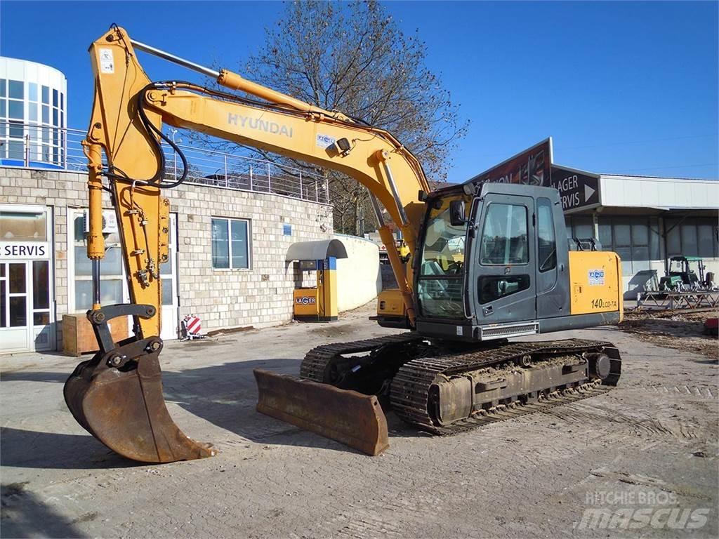 Hyundai R140LCD-7A Lánctalpas kotrók