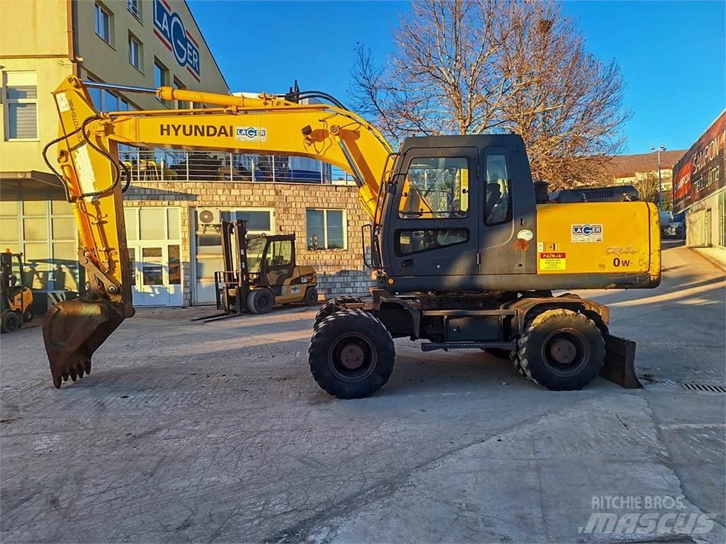 Hyundai R170W-7A Gumikerekes kotrók
