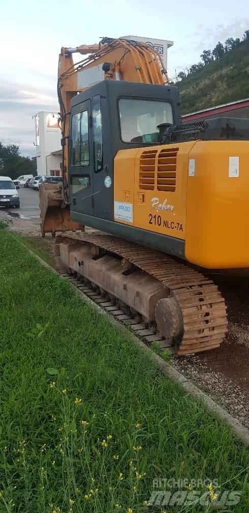 Hyundai R210NLC-7A Lánctalpas kotrók