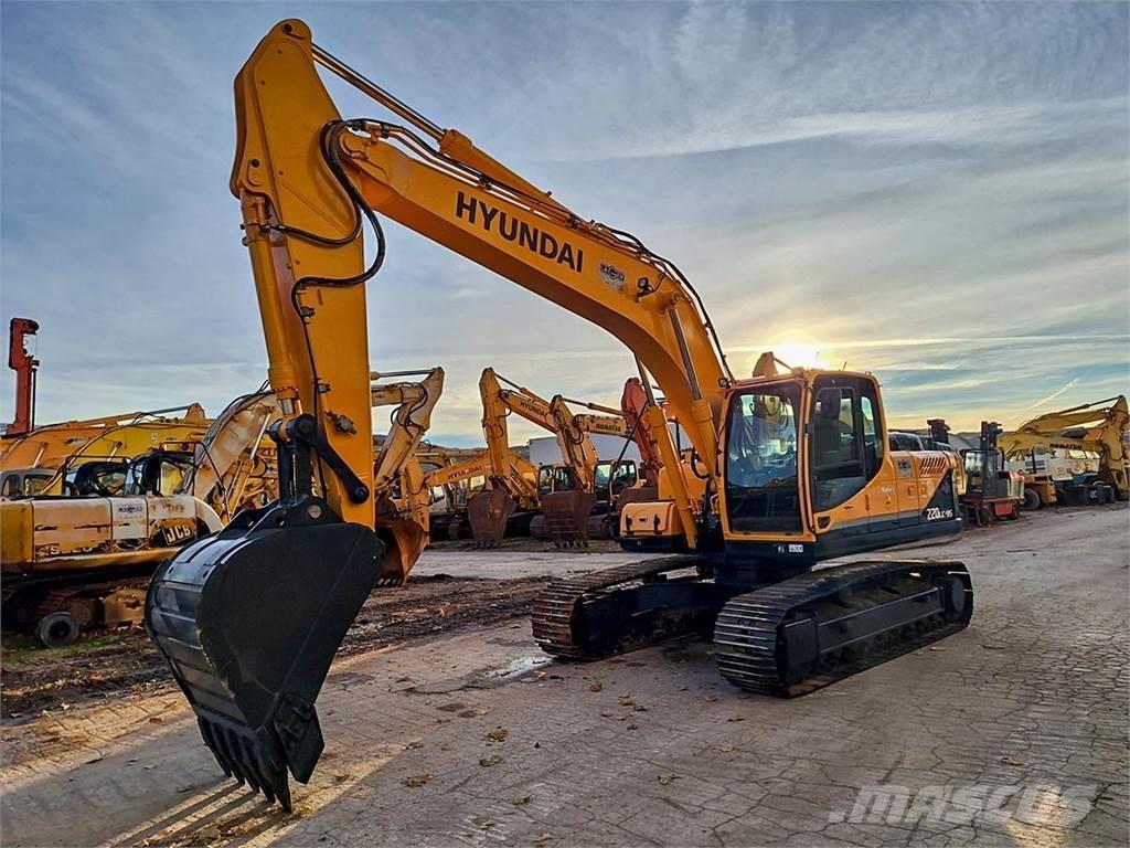 Hyundai R220LC-9S Lánctalpas kotrók
