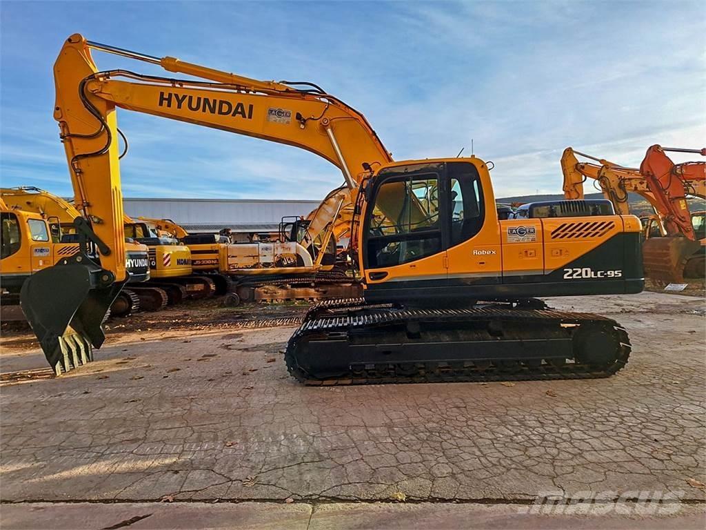 Hyundai R220LC-9S Lánctalpas kotrók