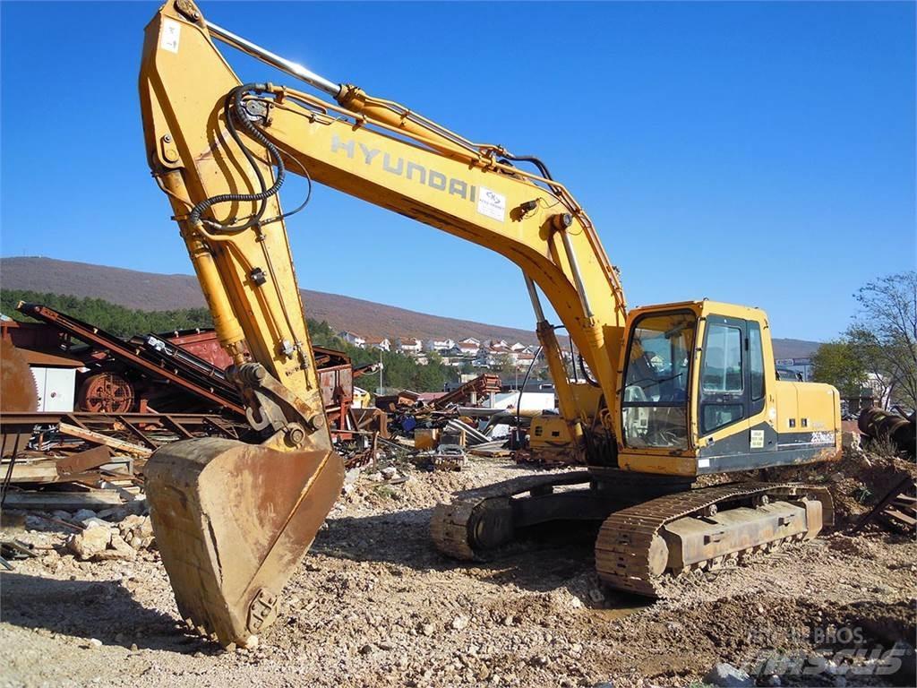 Hyundai R250NLC-7 Lánctalpas kotrók