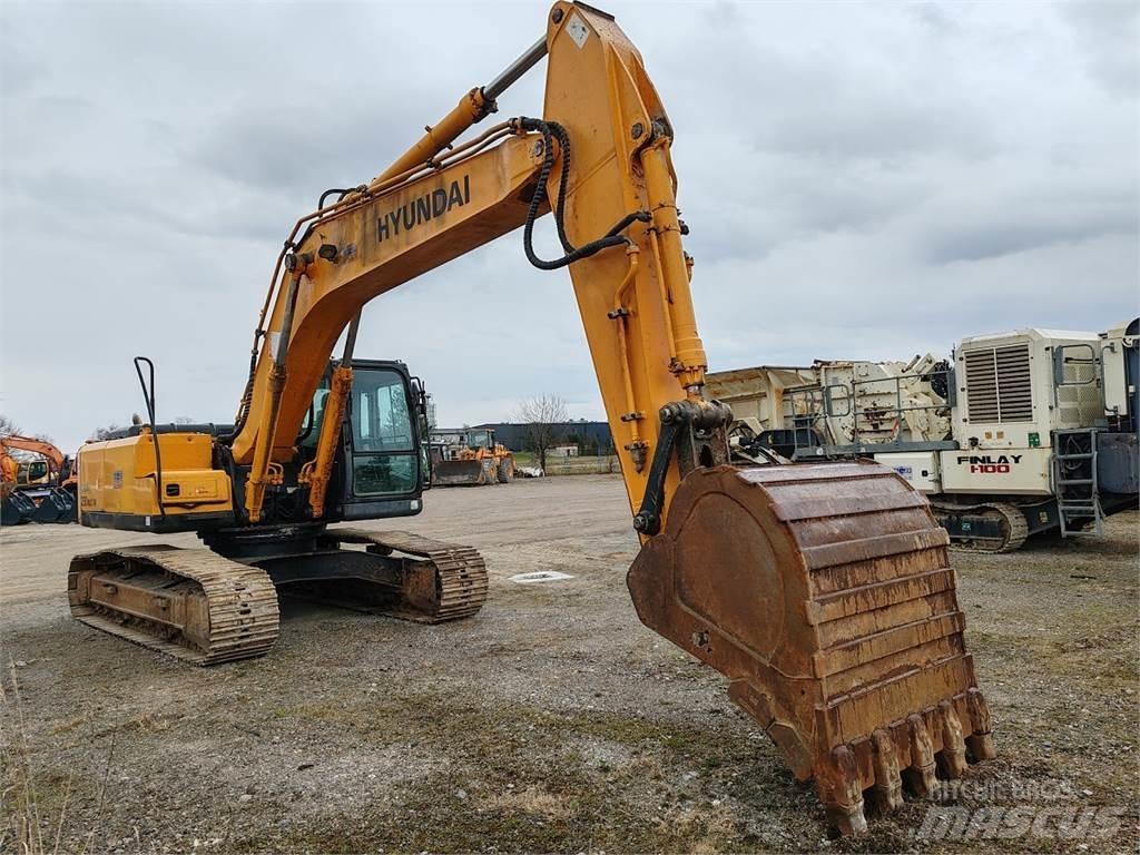 Hyundai R250NLC-7A Lánctalpas kotrók