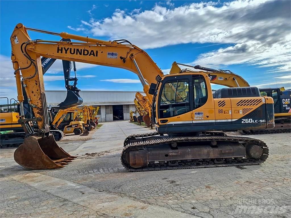 Hyundai R260LC-9A Lánctalpas kotrók