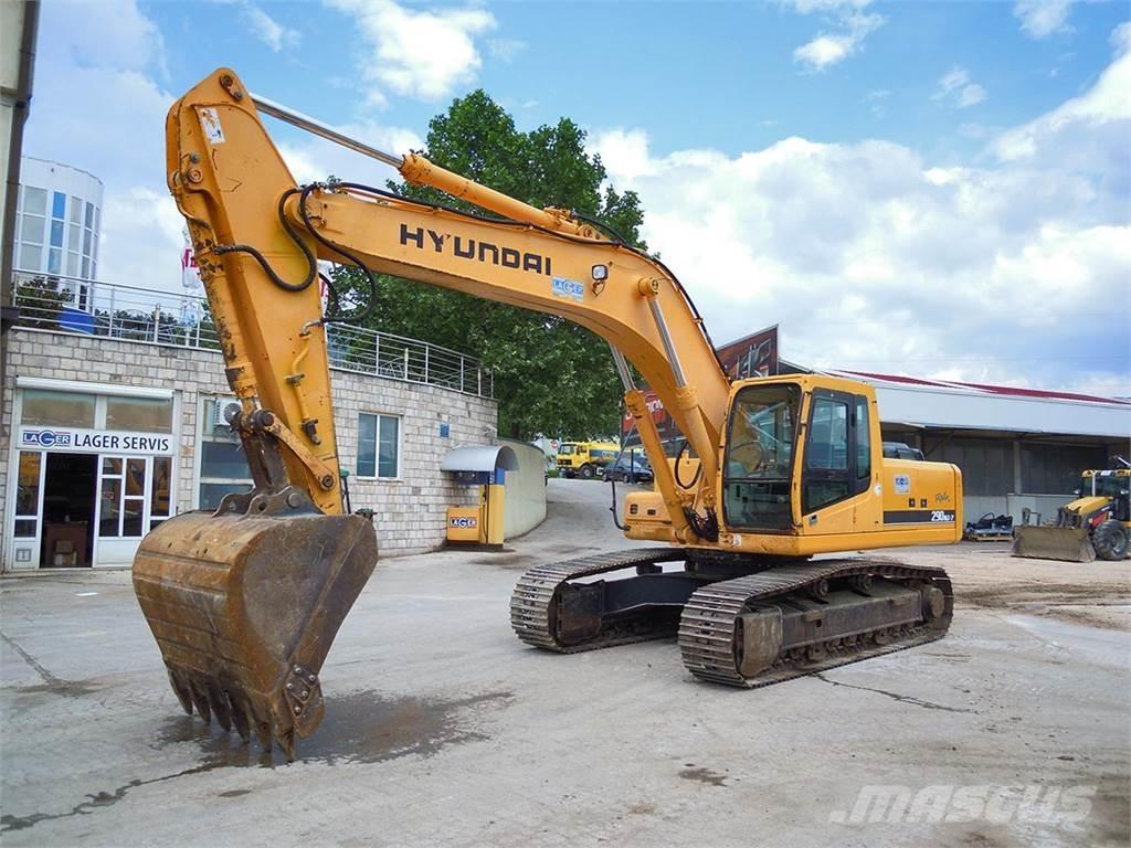 Hyundai R290NLC-7 Lánctalpas kotrók