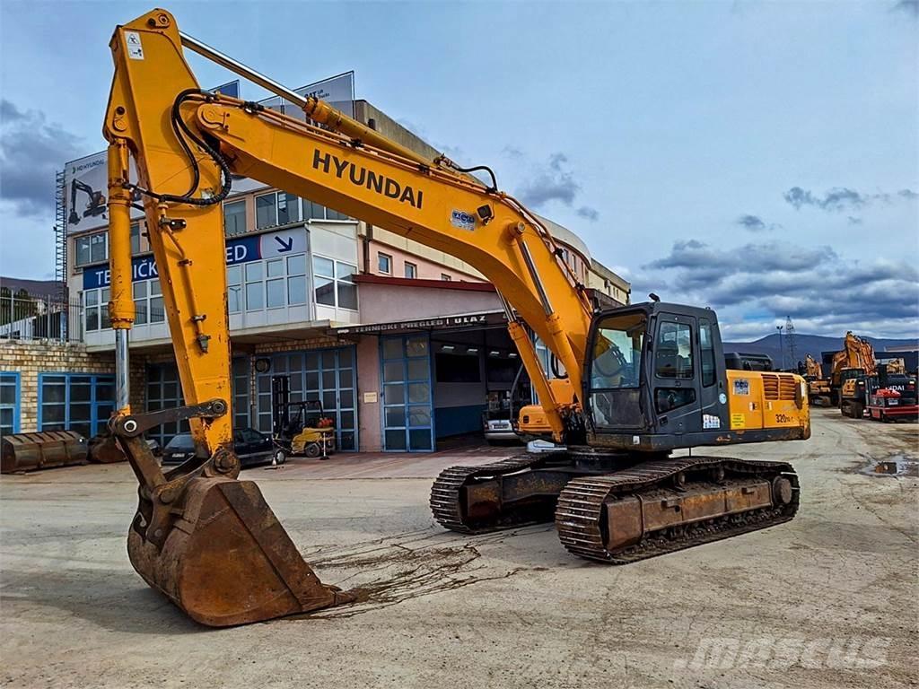 Hyundai R320NLC-7A Lánctalpas kotrók