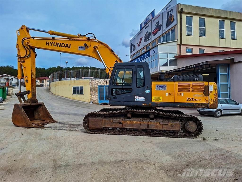 Hyundai R320NLC-7A Lánctalpas kotrók