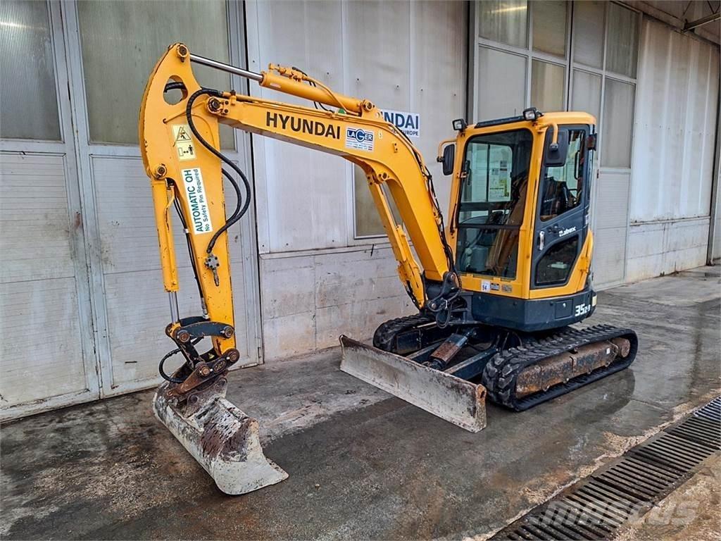 Hyundai R35Z-9 Mini kotrók < 7t