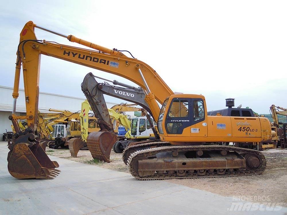 Hyundai R450LC-3 Lánctalpas kotrók