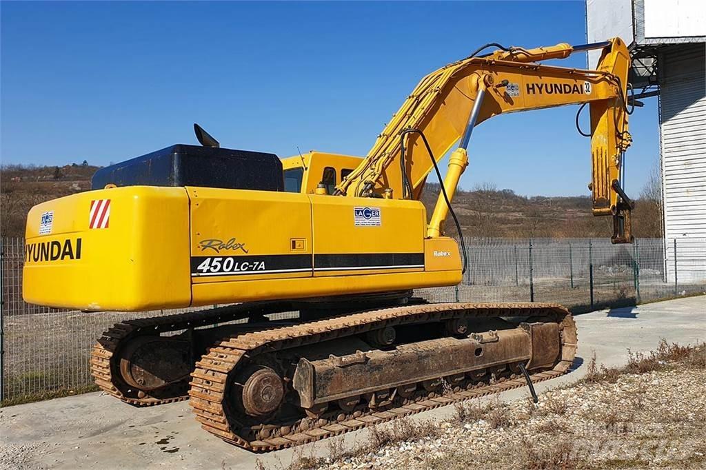 Hyundai R450LC-7A Lánctalpas kotrók