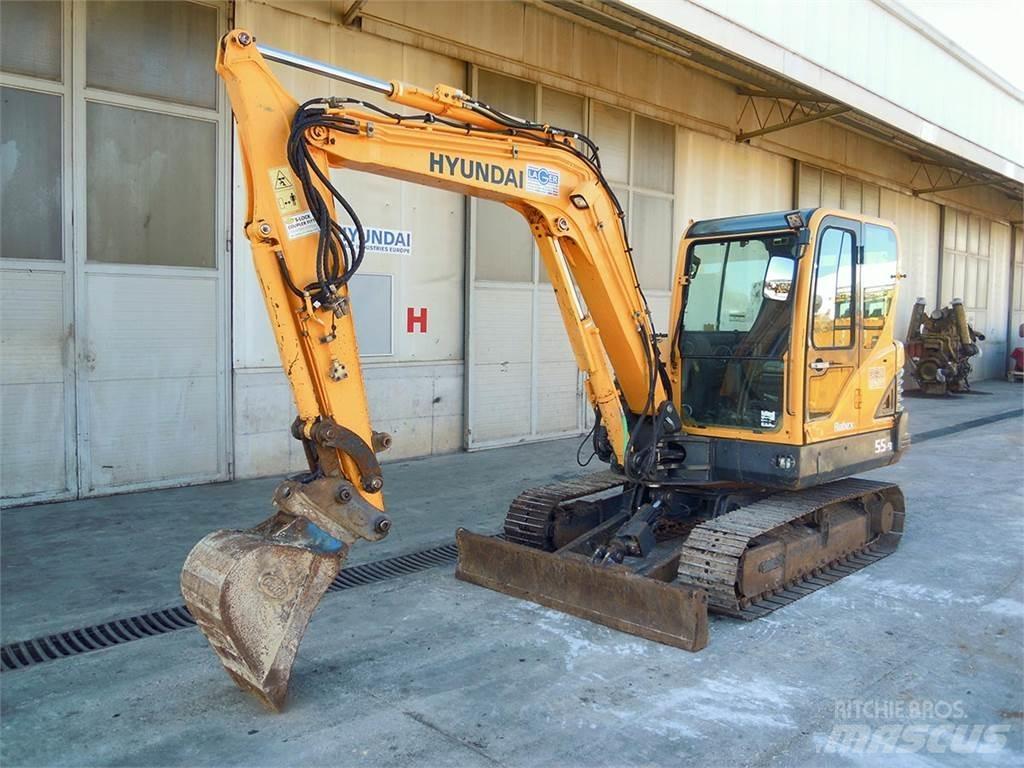 Hyundai R55-9 Mini kotrók < 7t