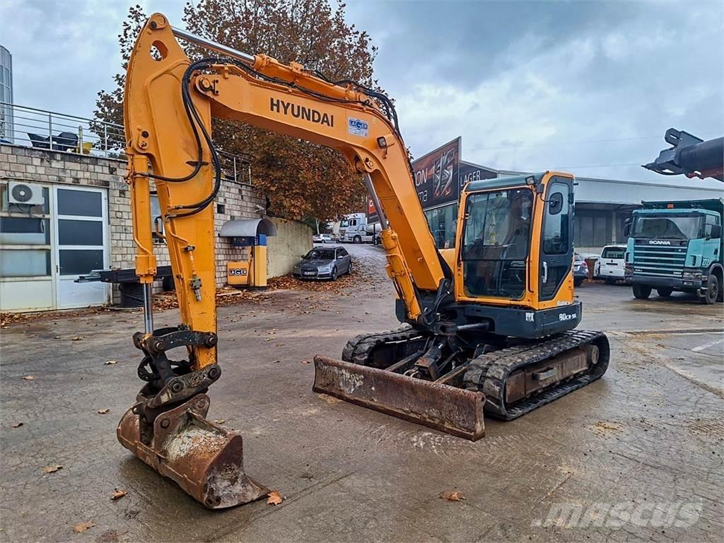 Hyundai R80CR-9A Mini kotrók < 7t