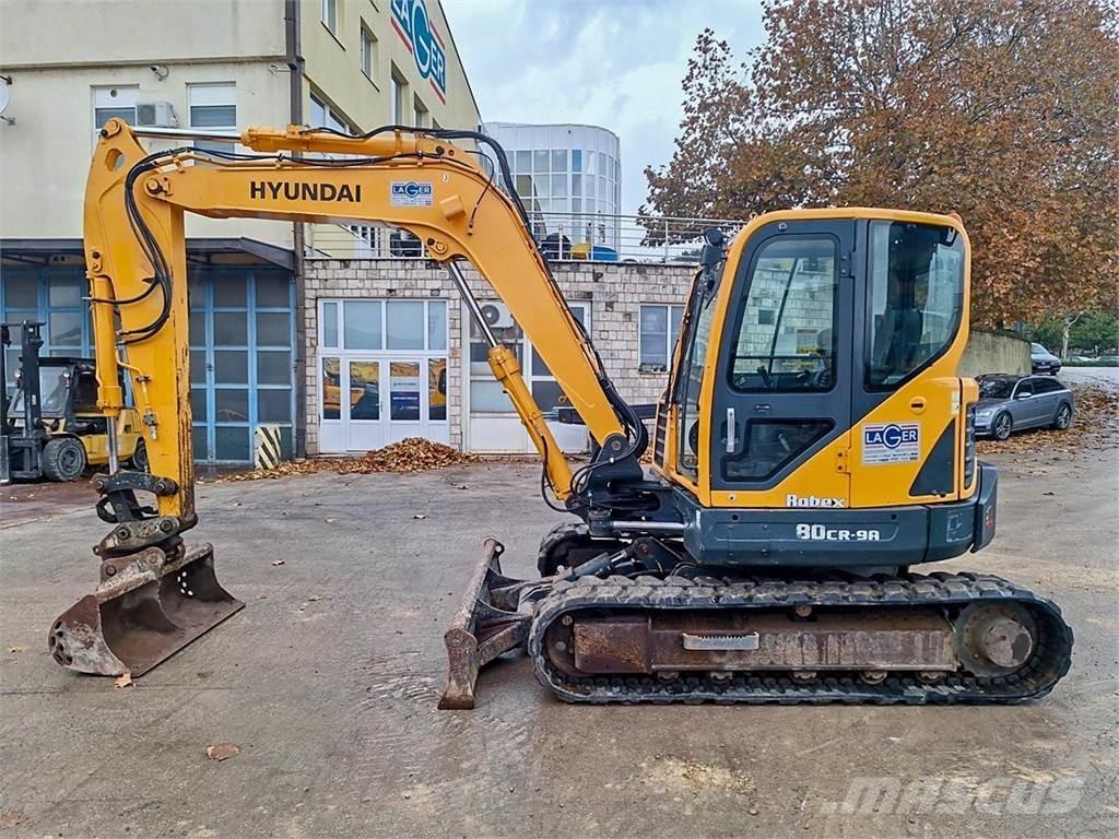 Hyundai R80CR-9A Mini kotrók < 7t