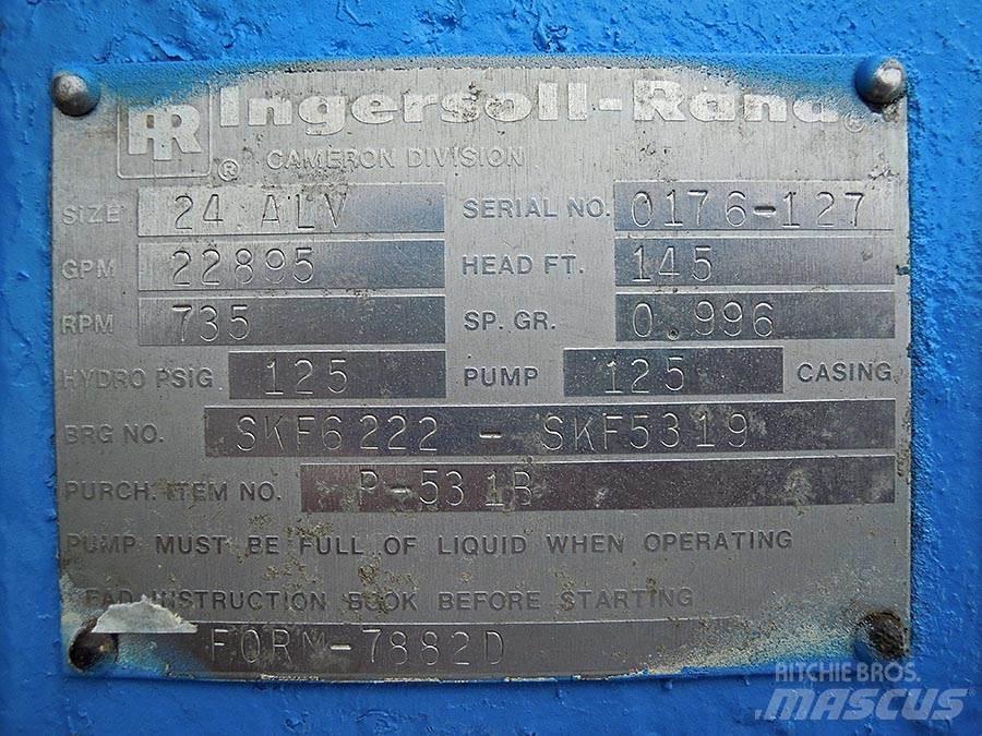 Ingersoll Rand 24 ALV Vízpumpák