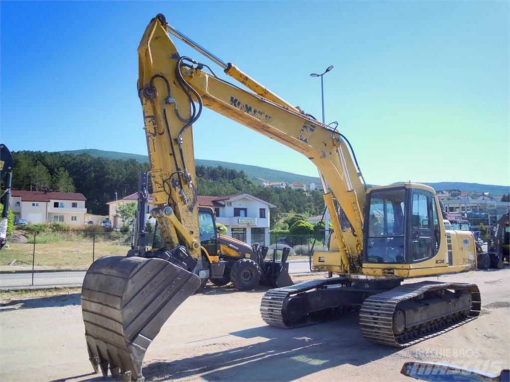 Komatsu PC210LC-6K Lánctalpas kotrók