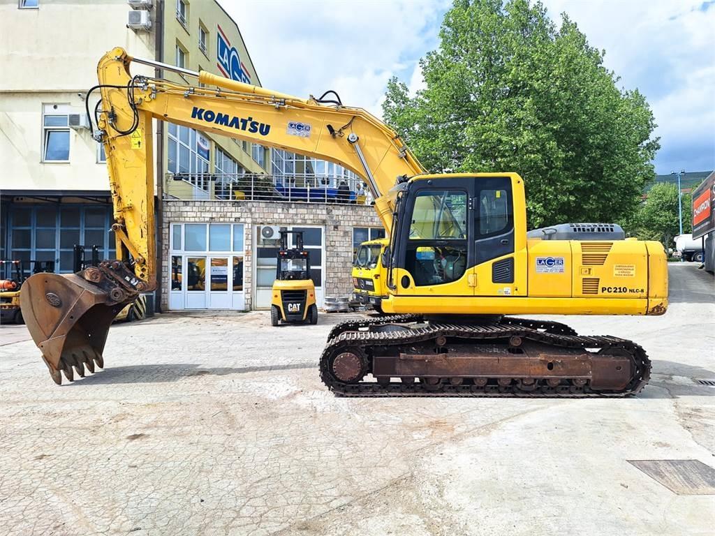 Komatsu PC210NLC-8 Lánctalpas kotrók