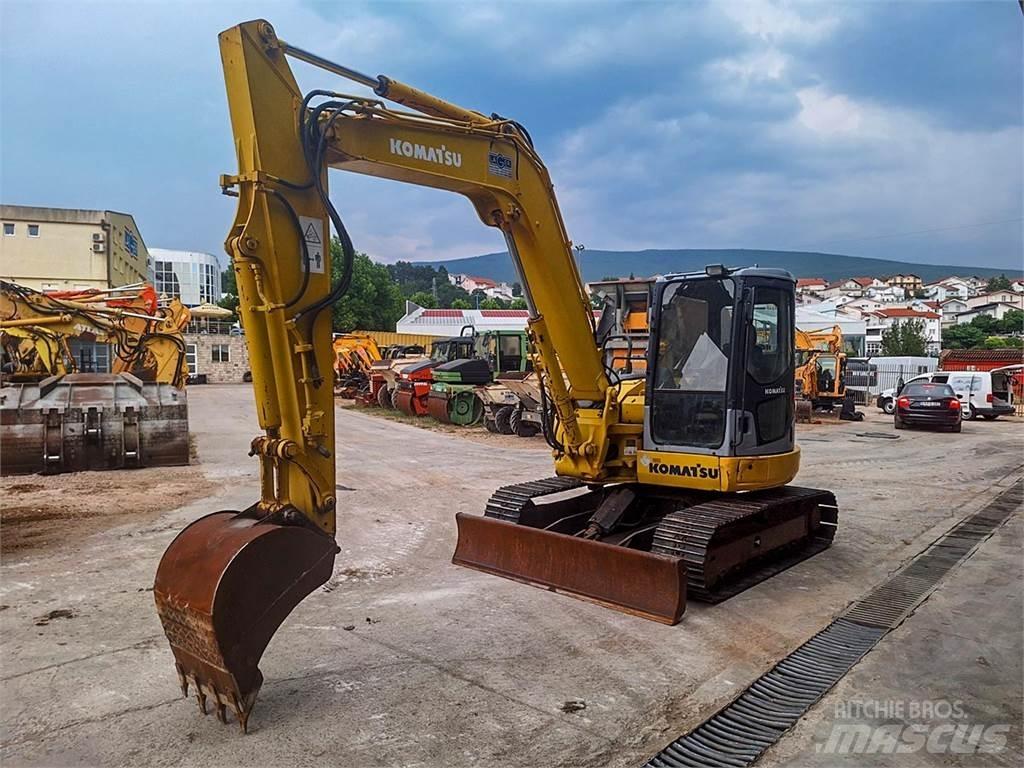 Komatsu PC78MR-6 Mini kotrók < 7t