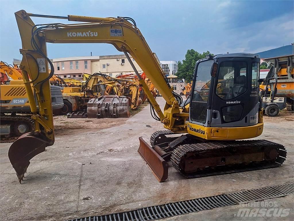 Komatsu PC78MR-6 Mini kotrók < 7t