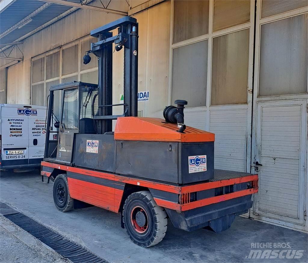 Linde S50 Oldalvillás targonca