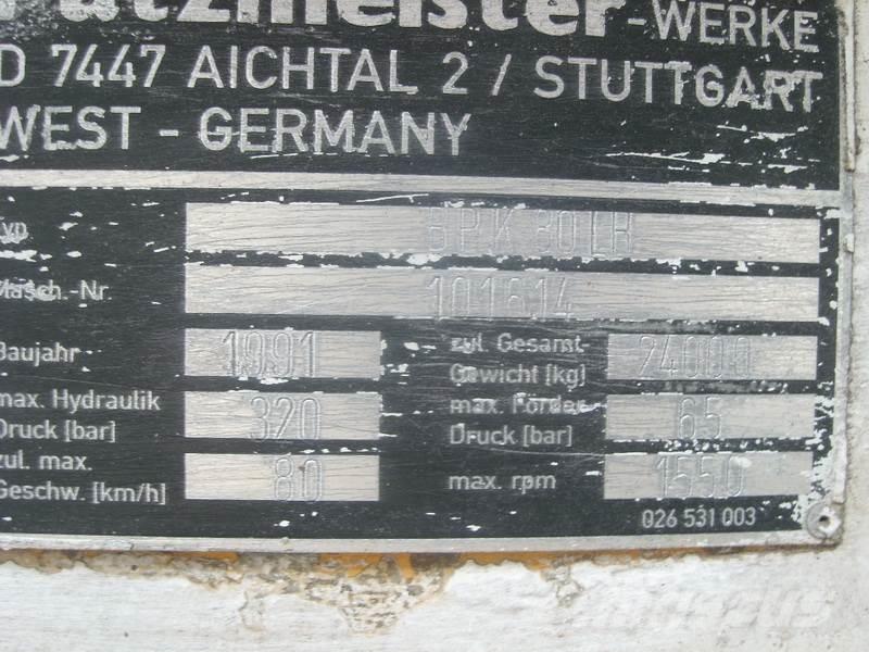 Mercedes-Benz 2422 Betonpumpák