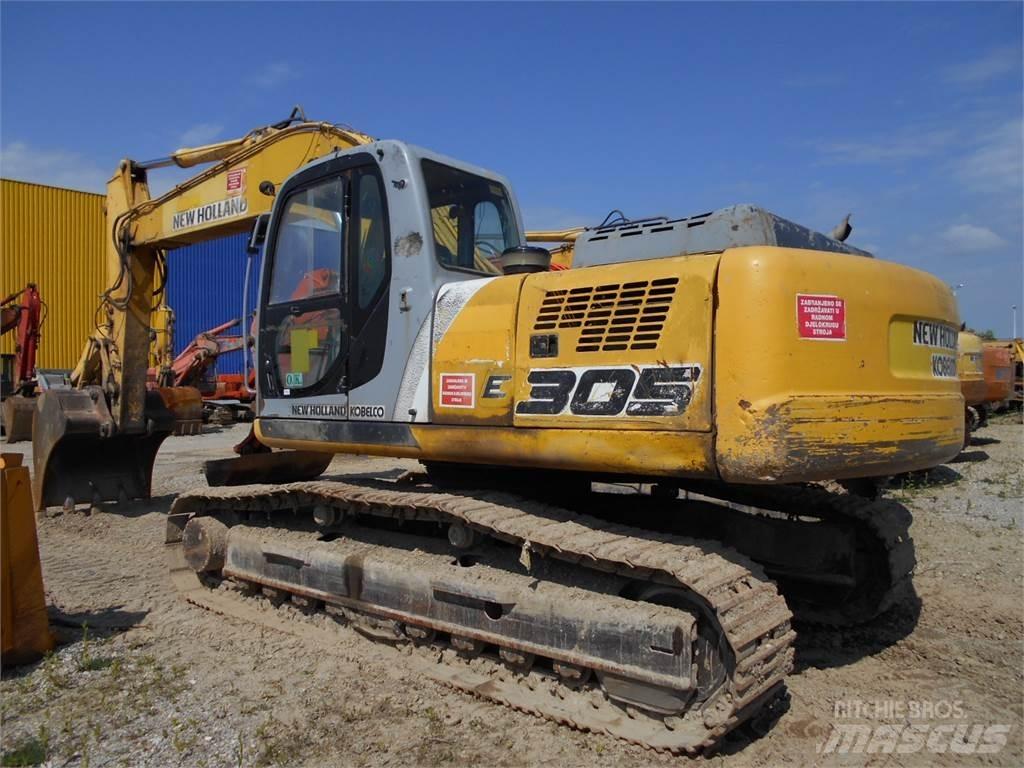 New Holland E 305EL Lánctalpas kotrók