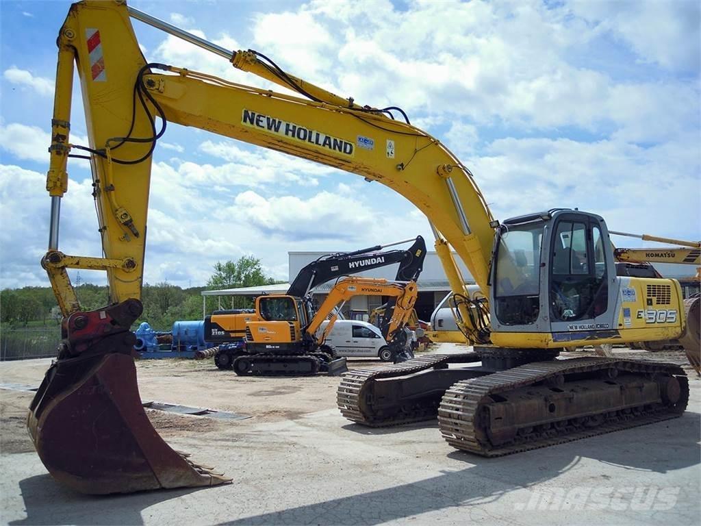 New Holland E305 Lánctalpas kotrók