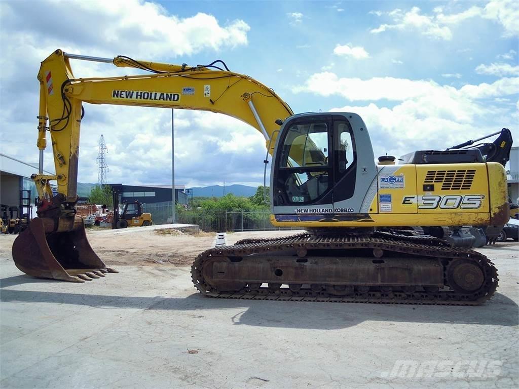 New Holland E305 Lánctalpas kotrók