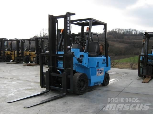 Nissan NJ01A15 Gázüzemű targoncák