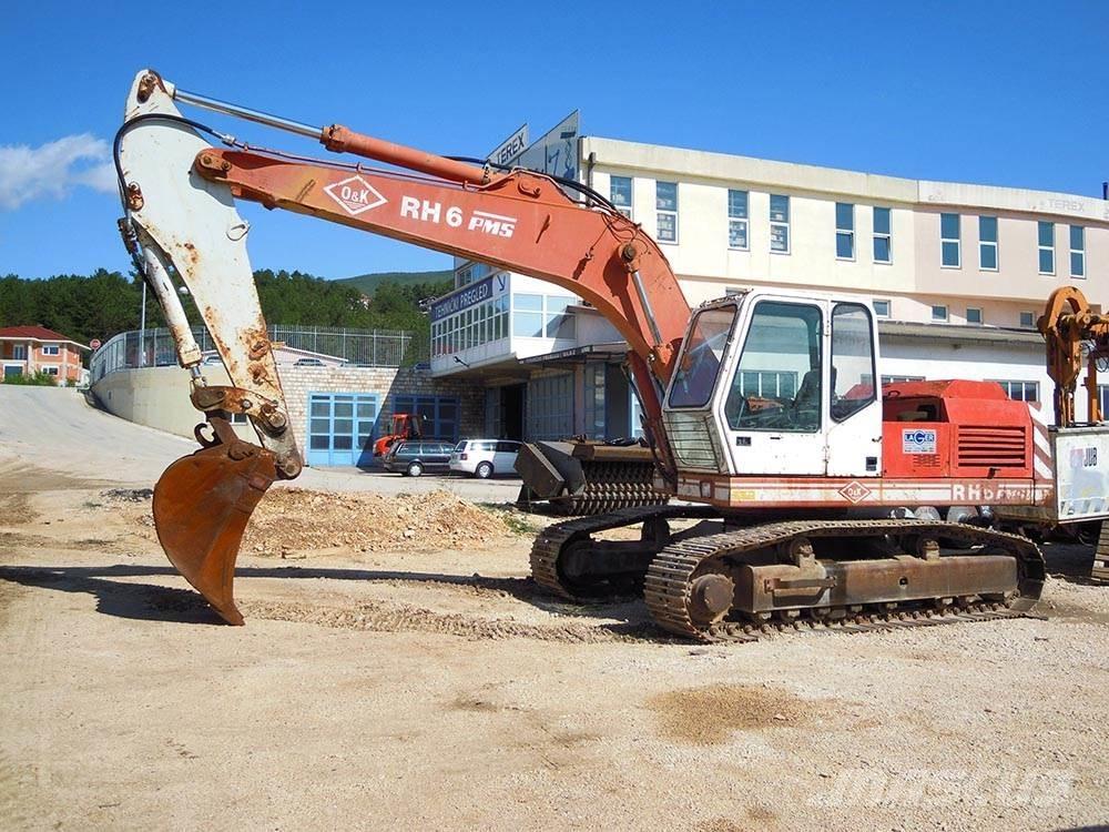 O&K RH6 PMS Lánctalpas kotrók