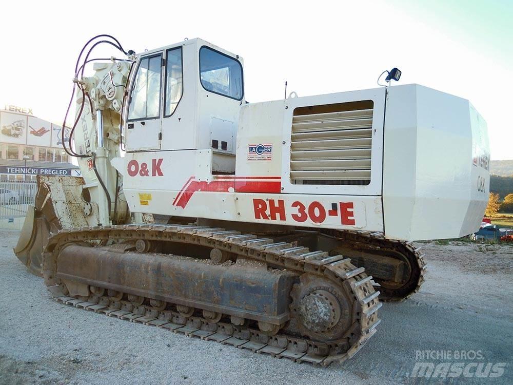 Terex O&K RH30-E Lánctalpas kotrók