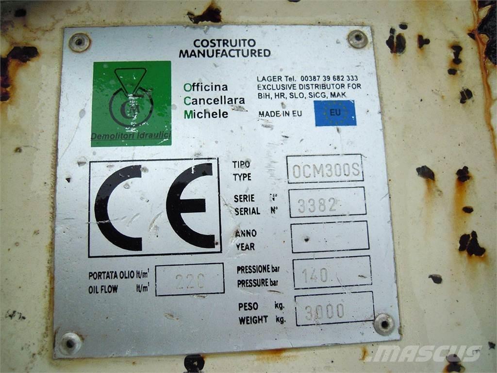 Terex OCM 300S Hidraulikus cölöpverők