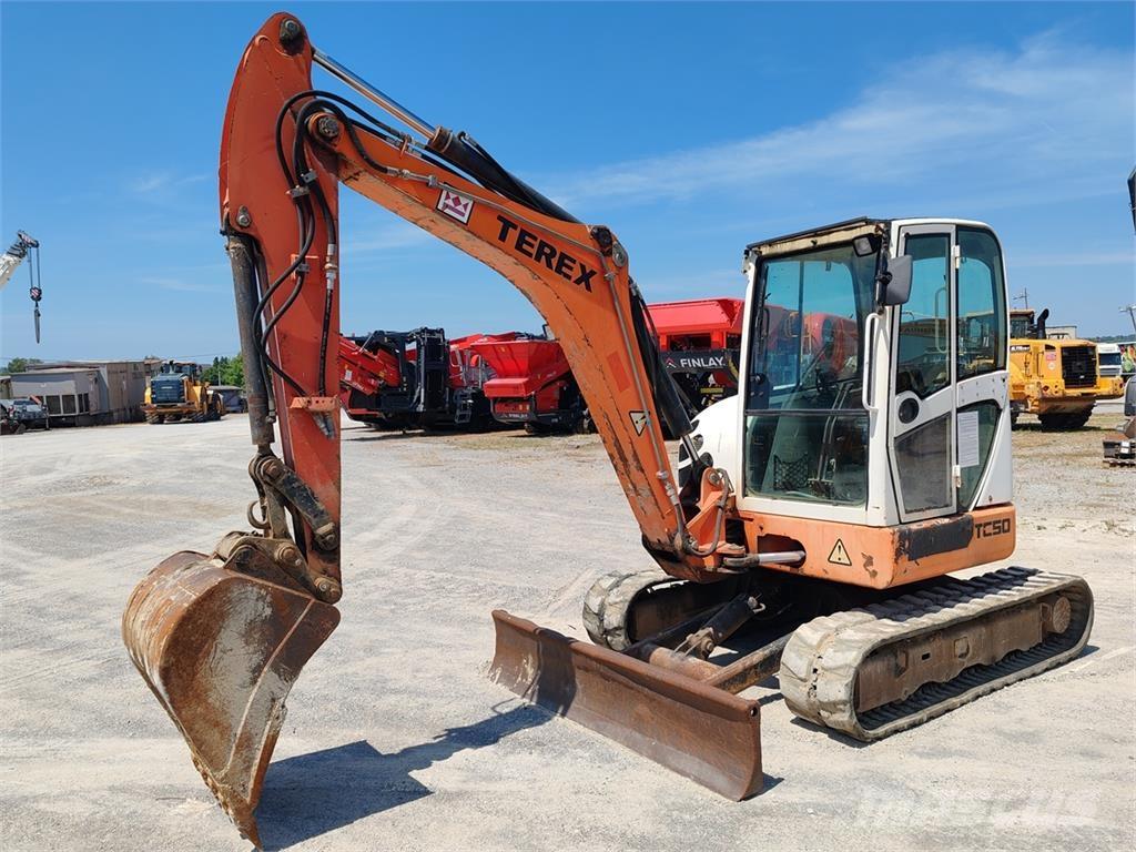 Terex TC50 Mini kotrók < 7t
