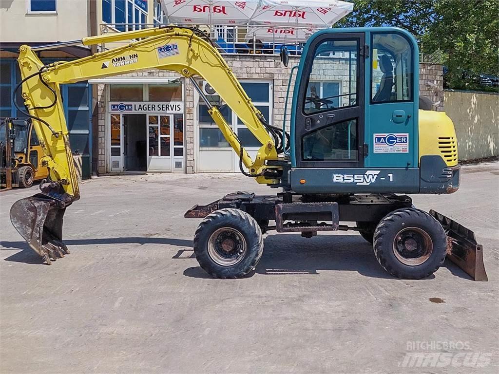 Yanmar B55W-1 Mini kotrók < 7t
