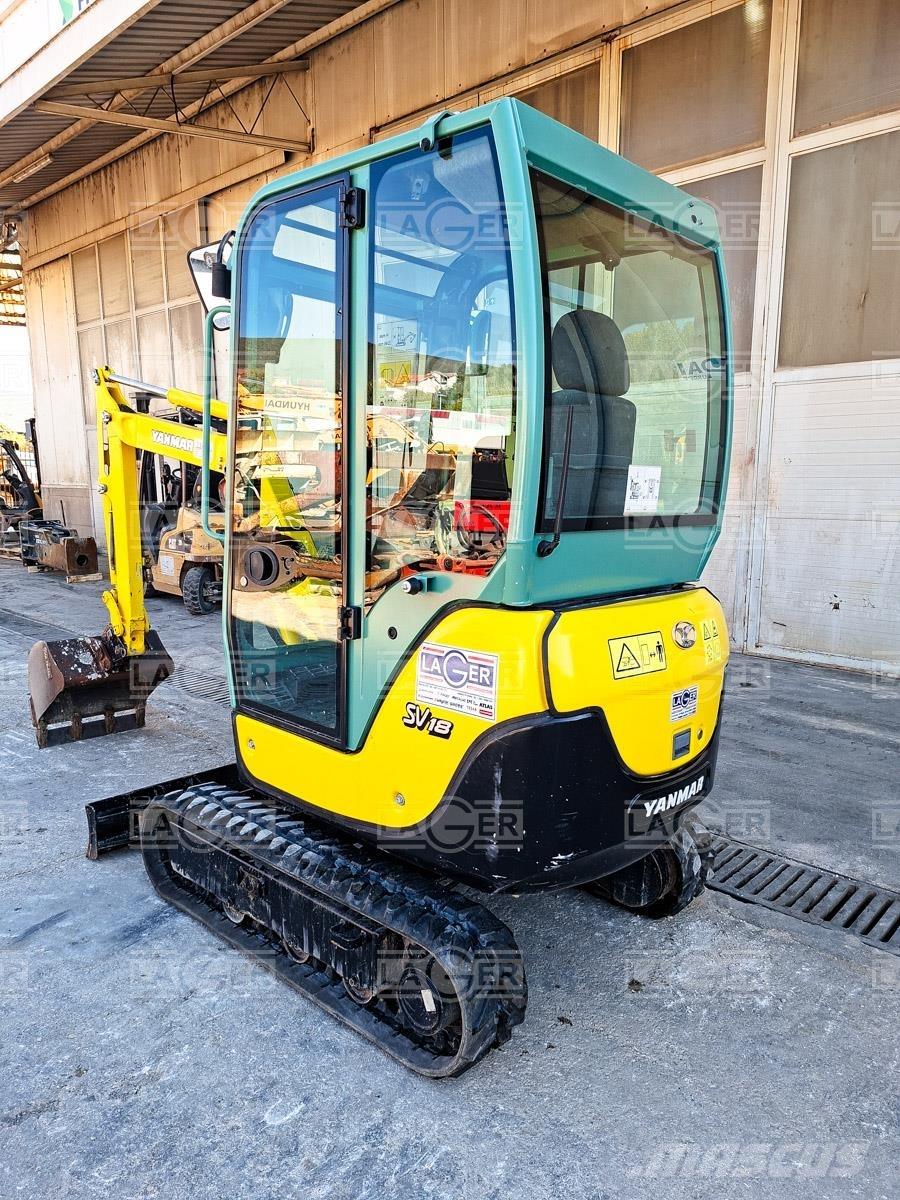 Yanmar SV18 Mini kotrók < 7t