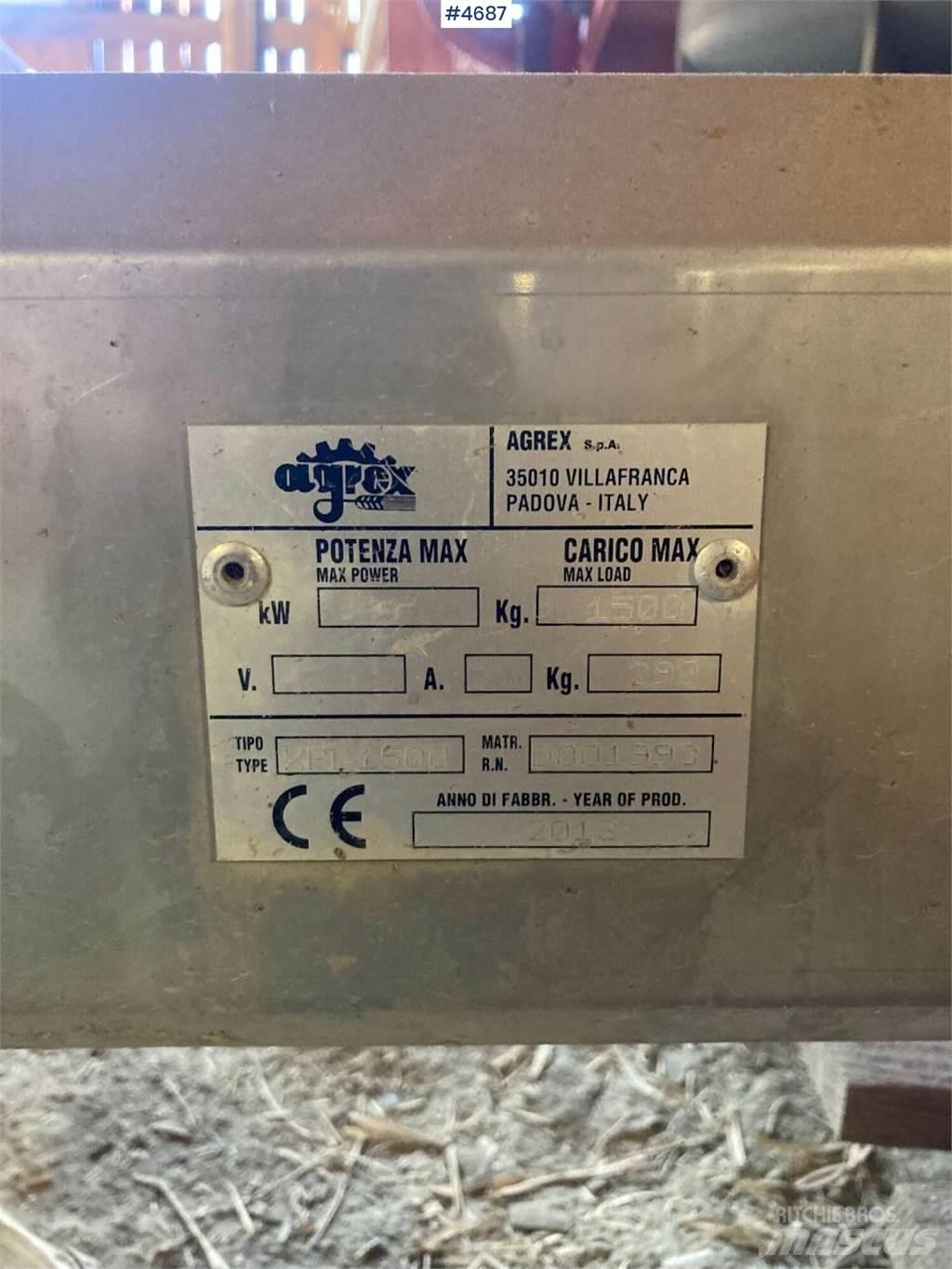 Agrex XP1 1500 Sorvetőgép
