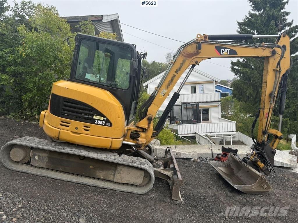 CAT 305 CR Lánctalpas kotrók