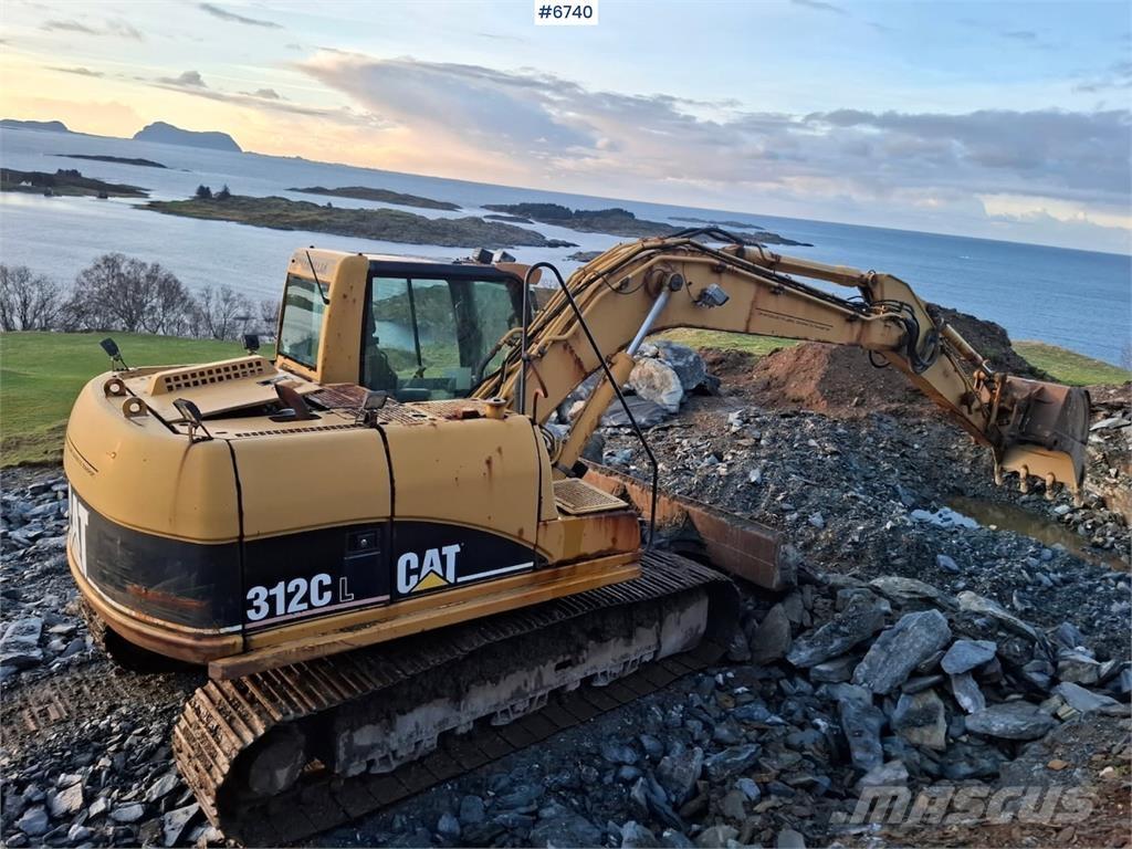 CAT 312C L Lánctalpas kotrók