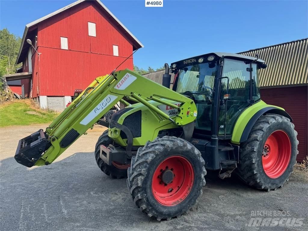 CLAAS Arion 430 Traktorok