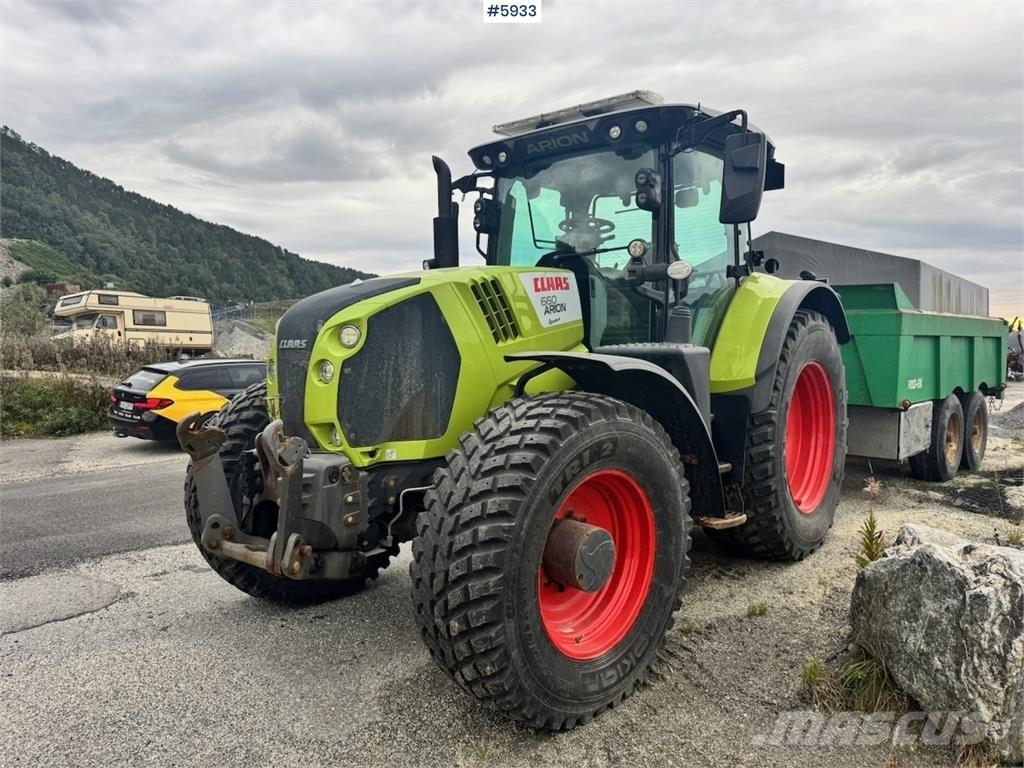 CLAAS Arion 660 Traktorok