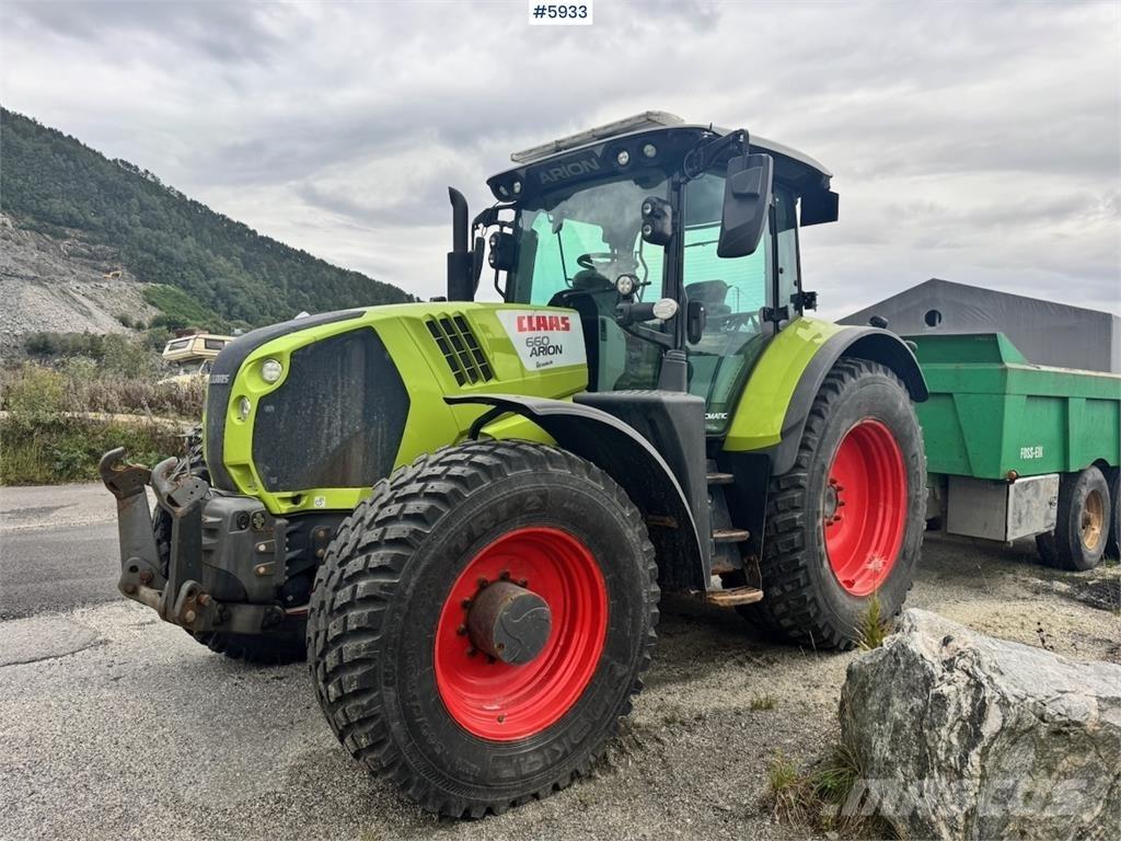 CLAAS Arion 660 Traktorok