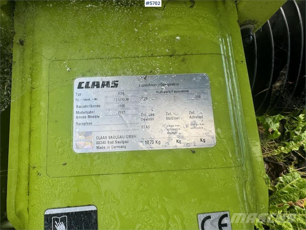 CLAAS Disco 280C Egyéb betakarító felszerelések