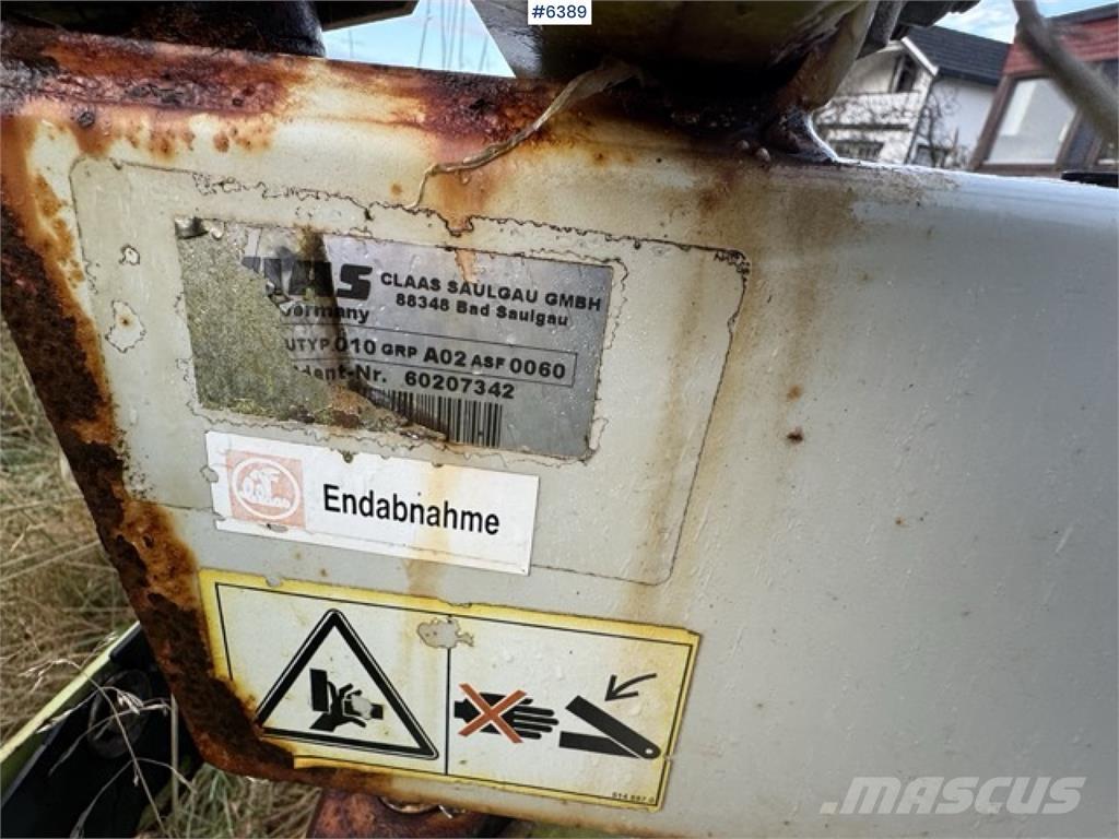 CLAAS Liner 470S Egyéb betakarító felszerelések