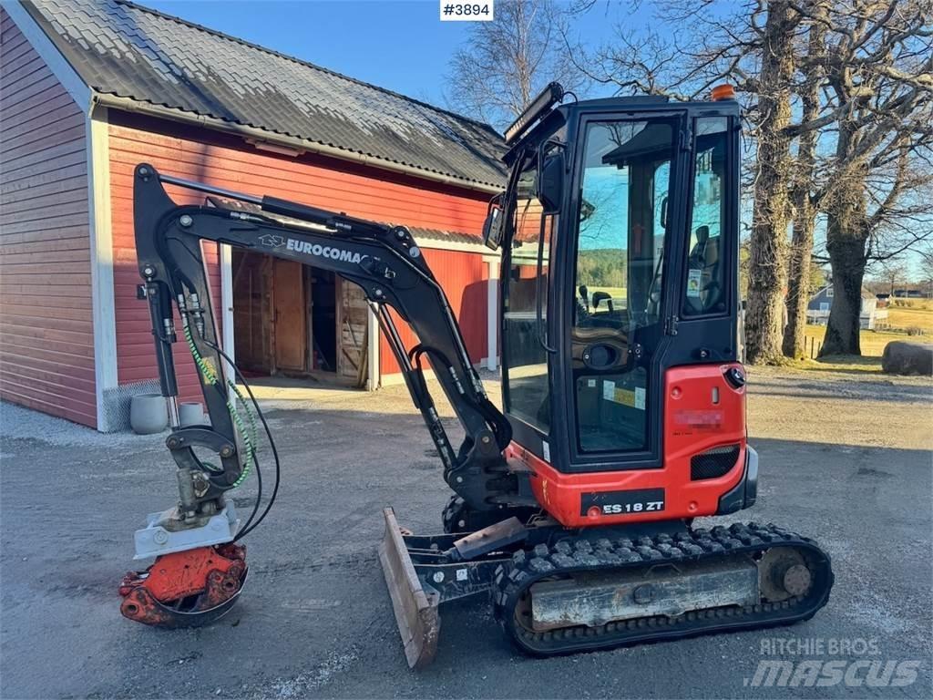 Euromach ES18ZT Lánctalpas kotrók