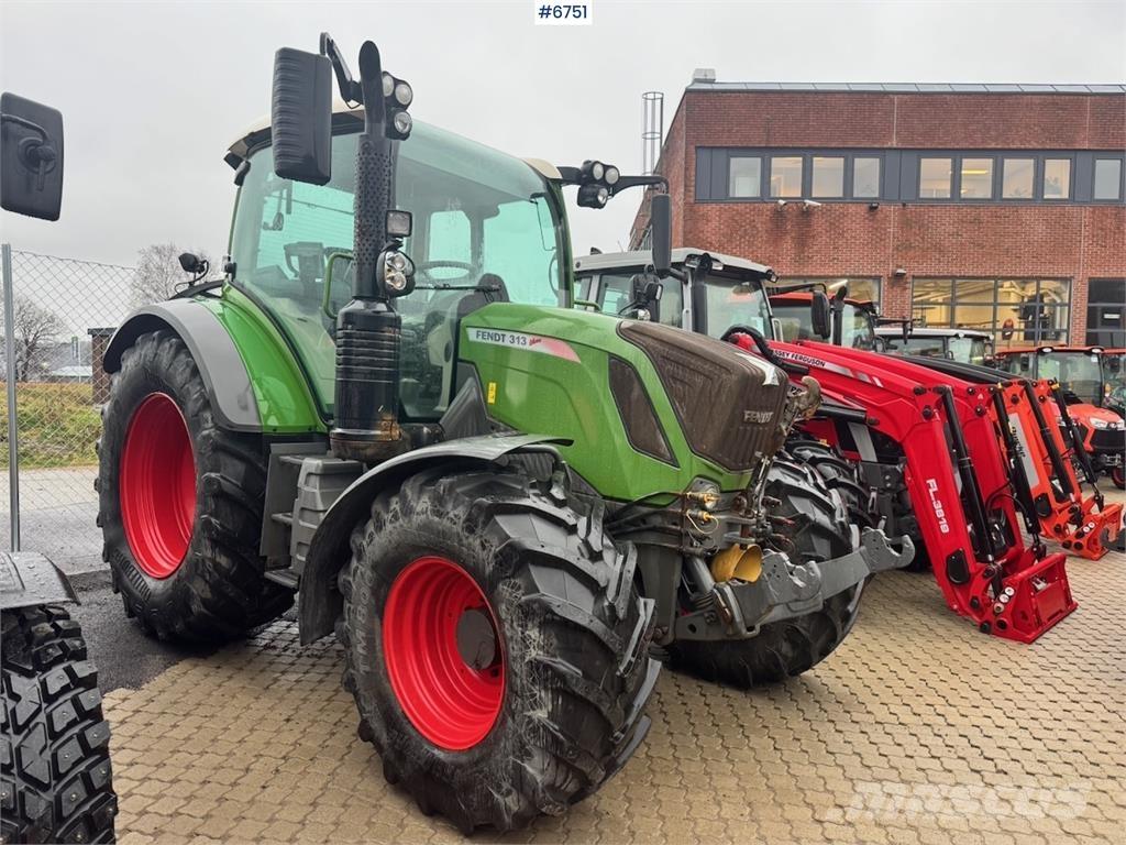 Fendt 313 Traktorok