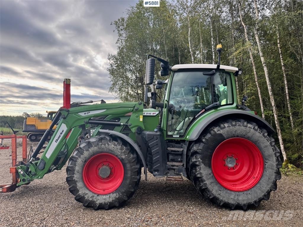 Fendt 516 Vario Traktorok