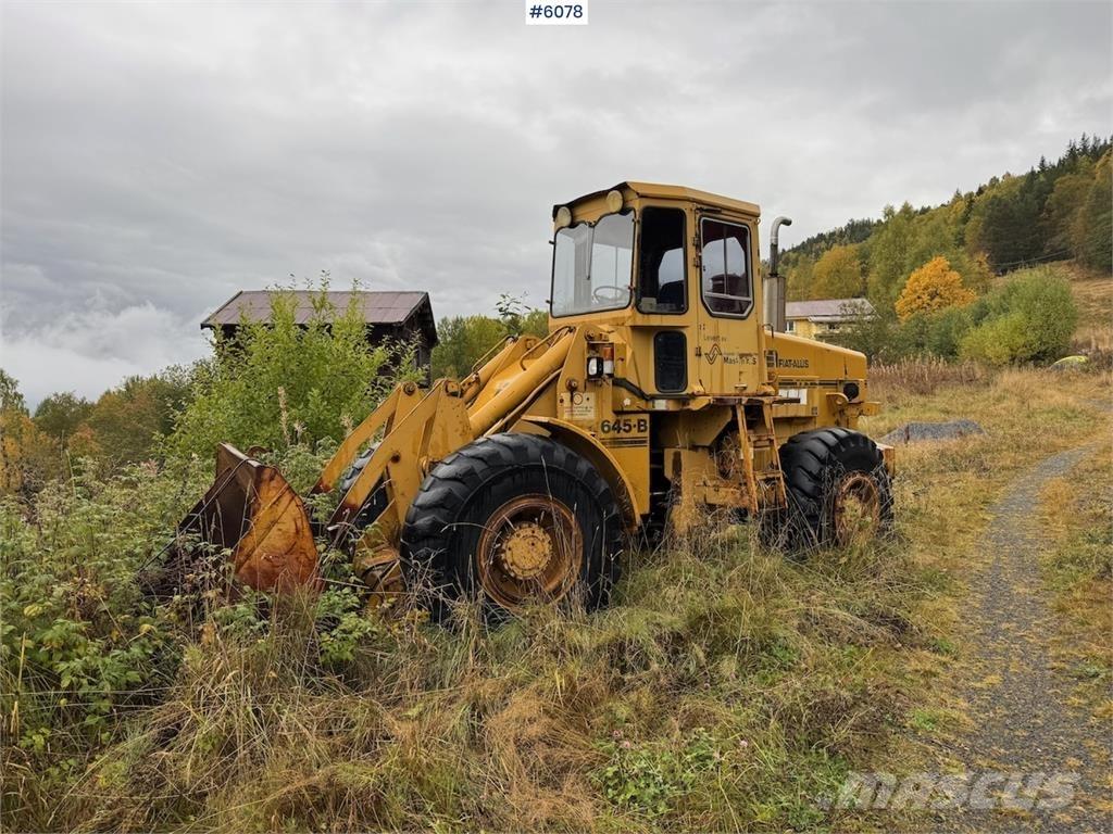 Fiat Allis 645-B Gumikerekes homlokrakodók