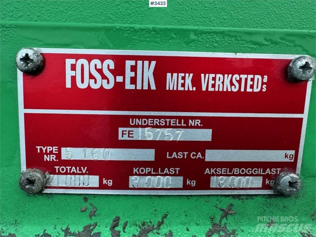 Foss-Eik 5.160 Gabona átrakó kocsik